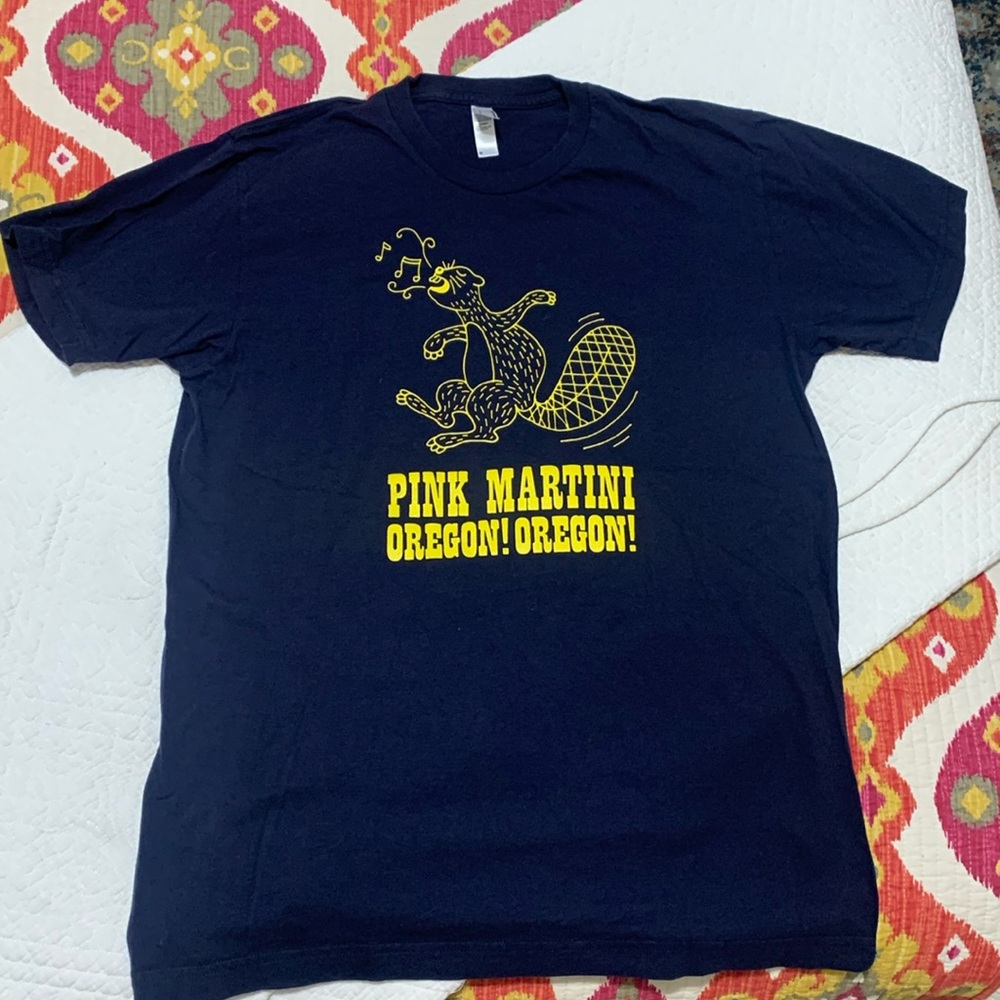 American Apparel Pink Martini T-shirt